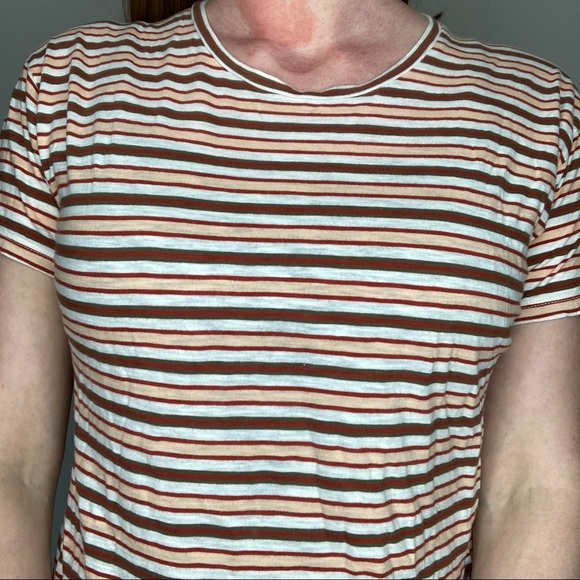 Madewell striped crewneck short sleeve tee small - Picture 3 of 5